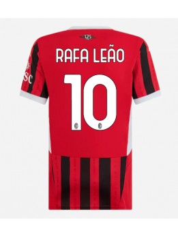 Ženski Nogometna dresi replika AC Milan Rafael Leao #10 Domači 2024-25 Kratek rokav